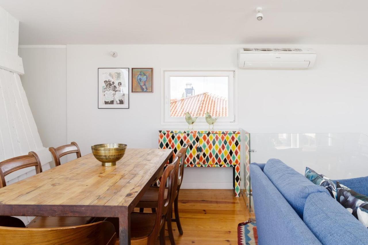 Amazing Rooftop Terrace With River And Historic City View 4 Bedrooms 4 Bathrooms Ac 19Th Century Building Chiado 리스본 외부 사진