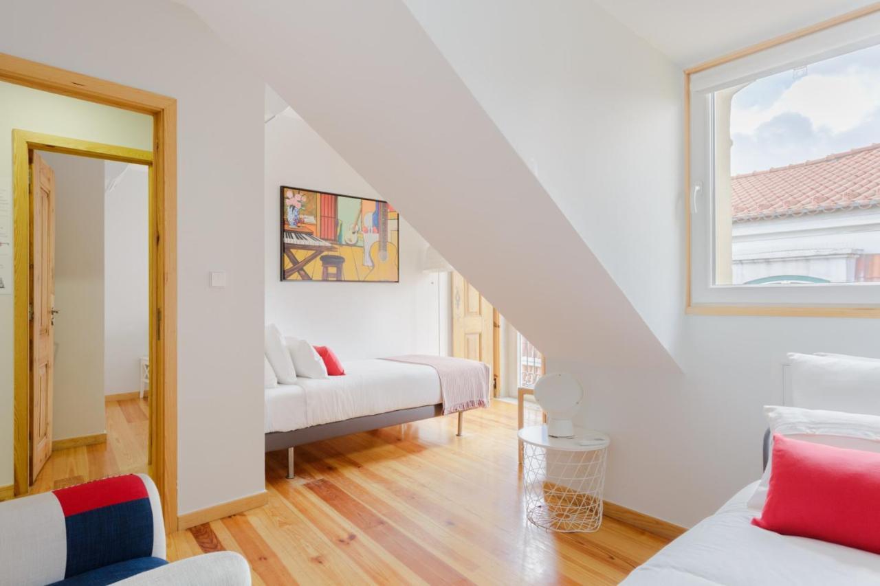 Amazing Rooftop Terrace With River And Historic City View 4 Bedrooms 4 Bathrooms Ac 19Th Century Building Chiado 리스본 외부 사진