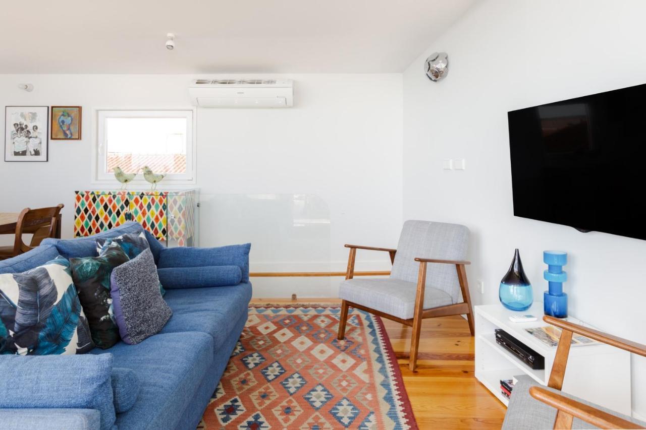 Amazing Rooftop Terrace With River And Historic City View 4 Bedrooms 4 Bathrooms Ac 19Th Century Building Chiado 리스본 외부 사진