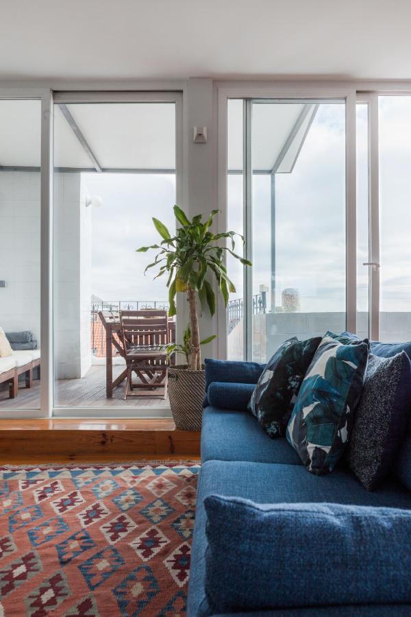 Amazing Rooftop Terrace With River And Historic City View 4 Bedrooms 4 Bathrooms Ac 19Th Century Building Chiado 리스본 외부 사진